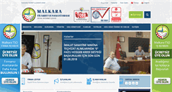 Desktop Screenshot of malkaratso.org.tr
